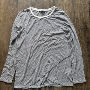 Striped Long Sleeve Top - Women’s Size Medium